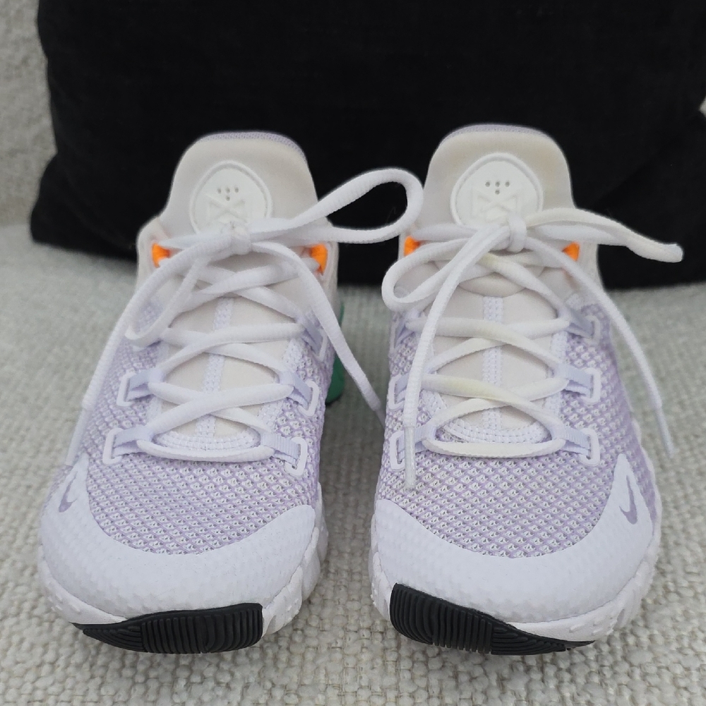 Nike Metcon Purple and White Sneakers